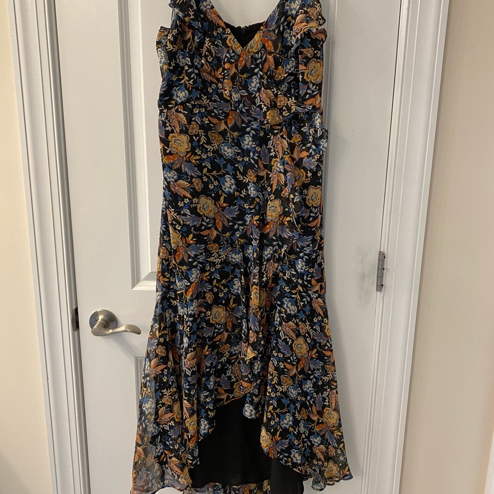 Express High Low floral dress NWT